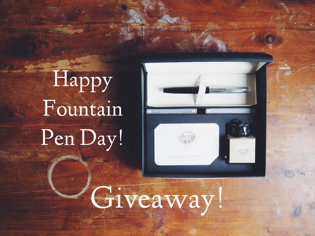 Happy International Fountain Pen Day!
