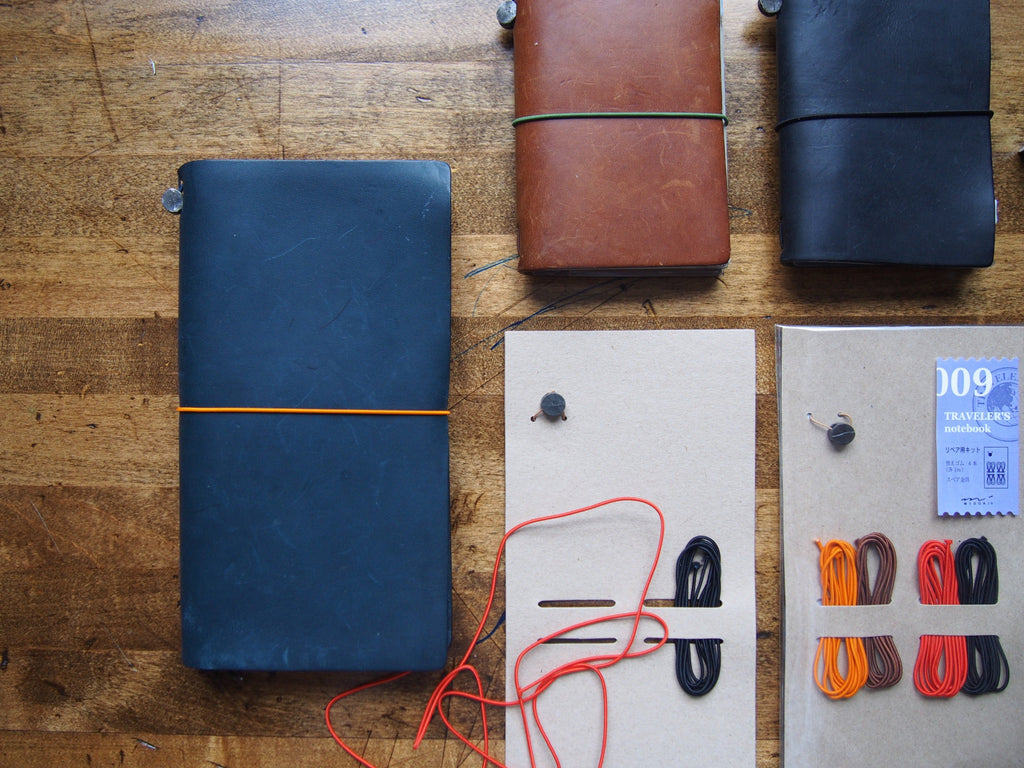 How to Change the Elastic for Midori Traveler's Notebooks