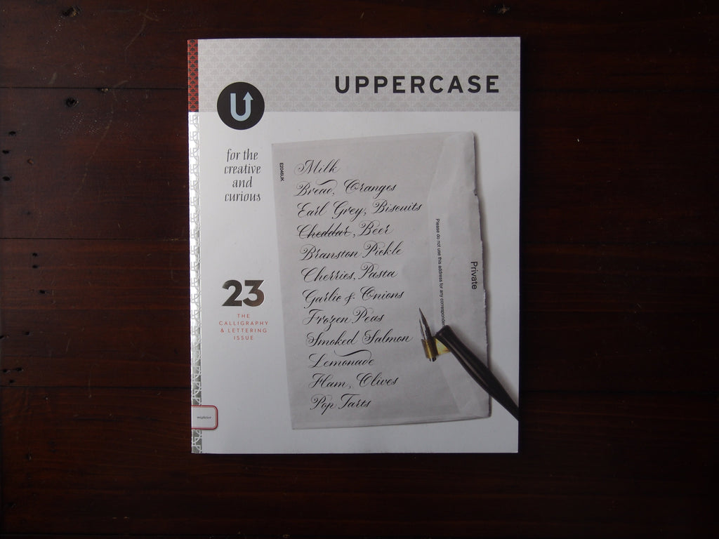 Uppercase Magazine Issue 23: The Calligraphy & Lettering Issue