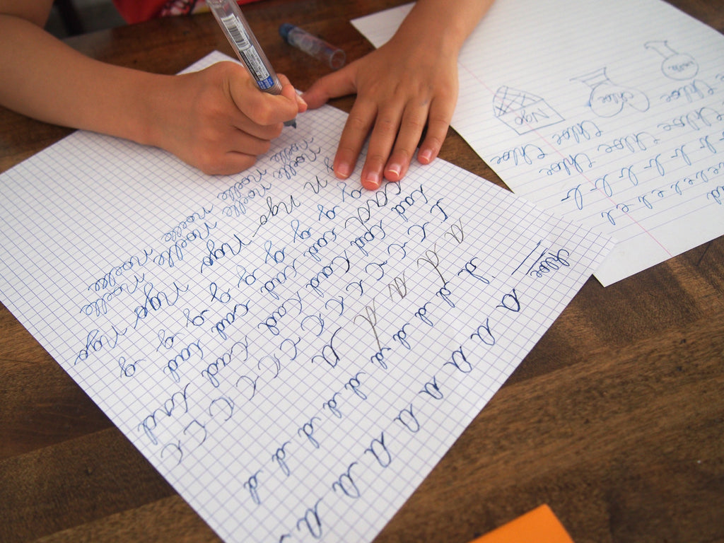 Tips on Teaching Your Children Cursive Writing + New! - Seyes Ruled Paper for Kids