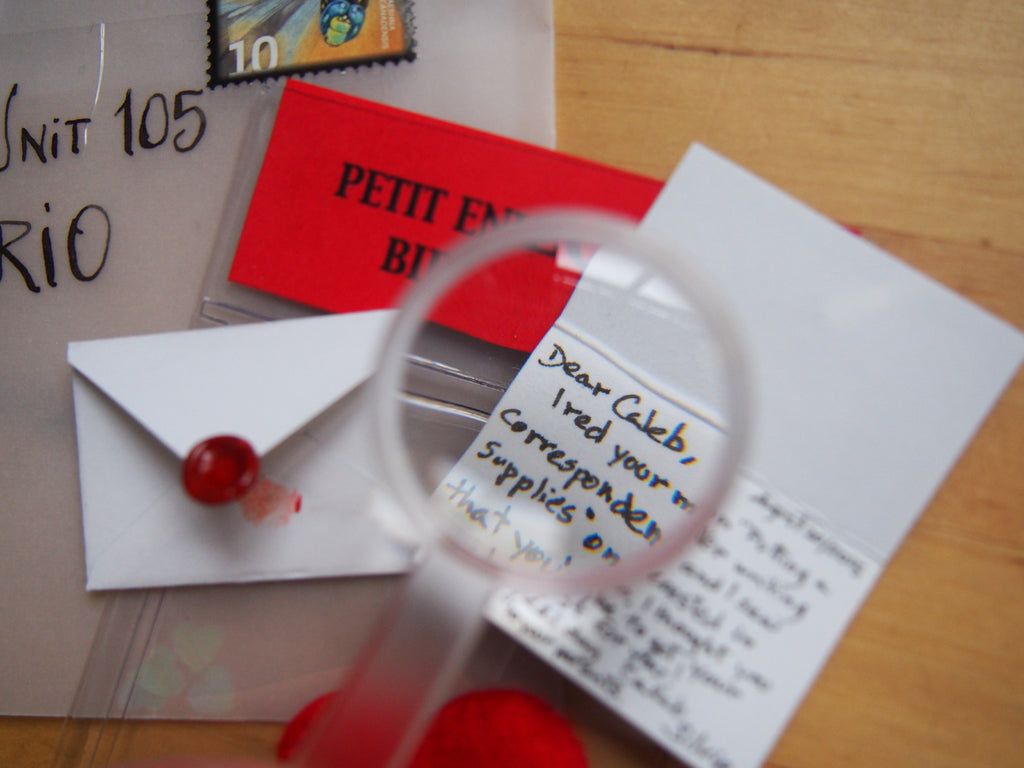 Letters from Strangers & Letter Writing Club This Sunday!