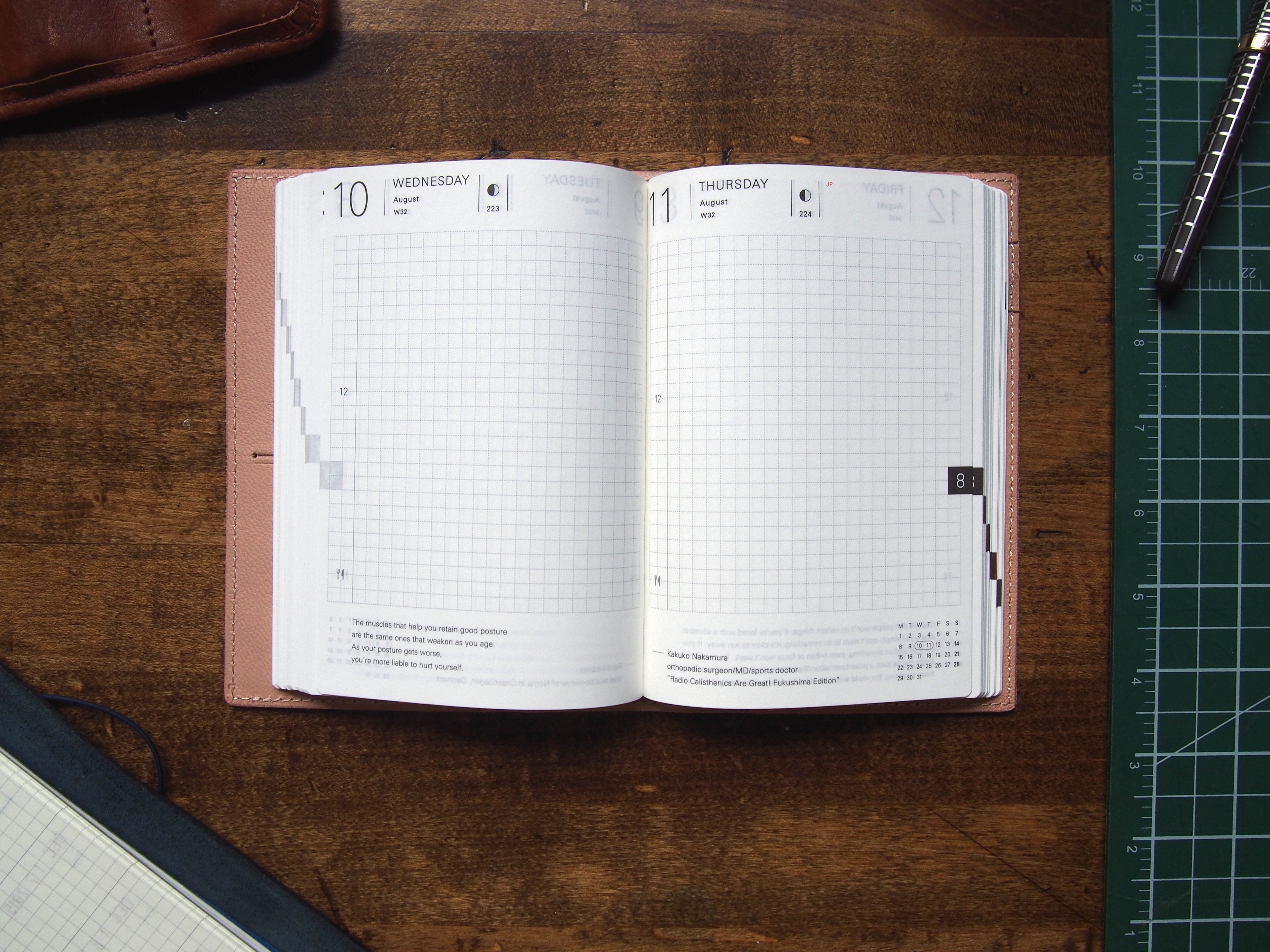 Moving Into My Hobonichi Techo 2016 - The Well-Appointed Desk