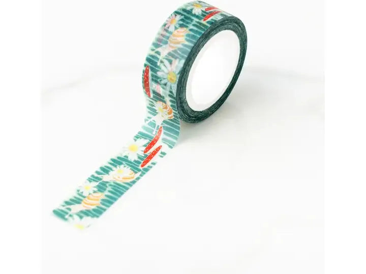 ILOOTPAPERIE - Snail Stroll in the Garden Washi Tape