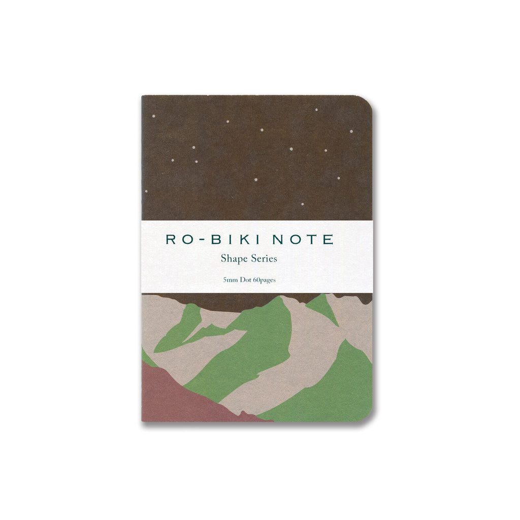 Ro-Biki Note - Shape Series - Mountain Night