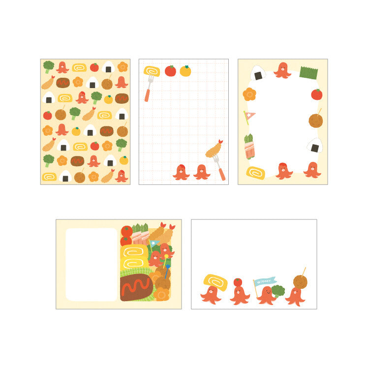 Papier Platz Otegaru Memo Notepad  - Lunchbox (37-512)