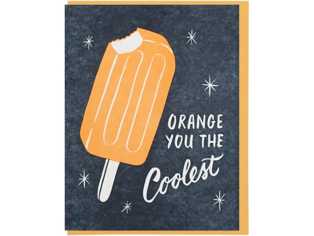 Lucky Horse Press - Card - Coolest Creamsicle