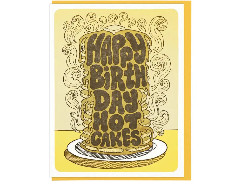 Lucky Horse Press - Card - Happy Birthday Hot Cakes