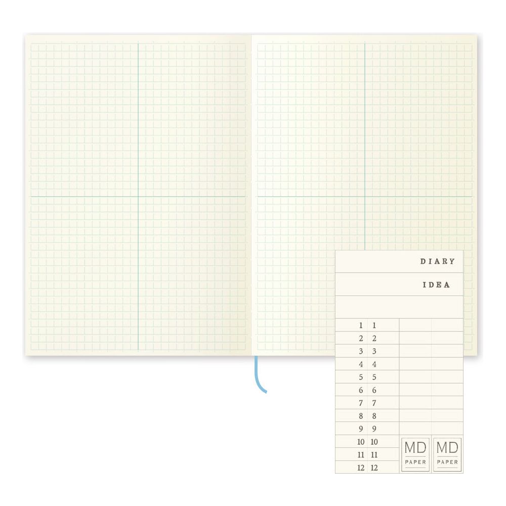 Midori MD Notebook A5 -  Grid Block