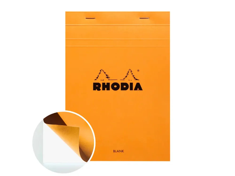Rhodia - Pad No. 16 - A5 - Orange (Blank) – Wonder Pens