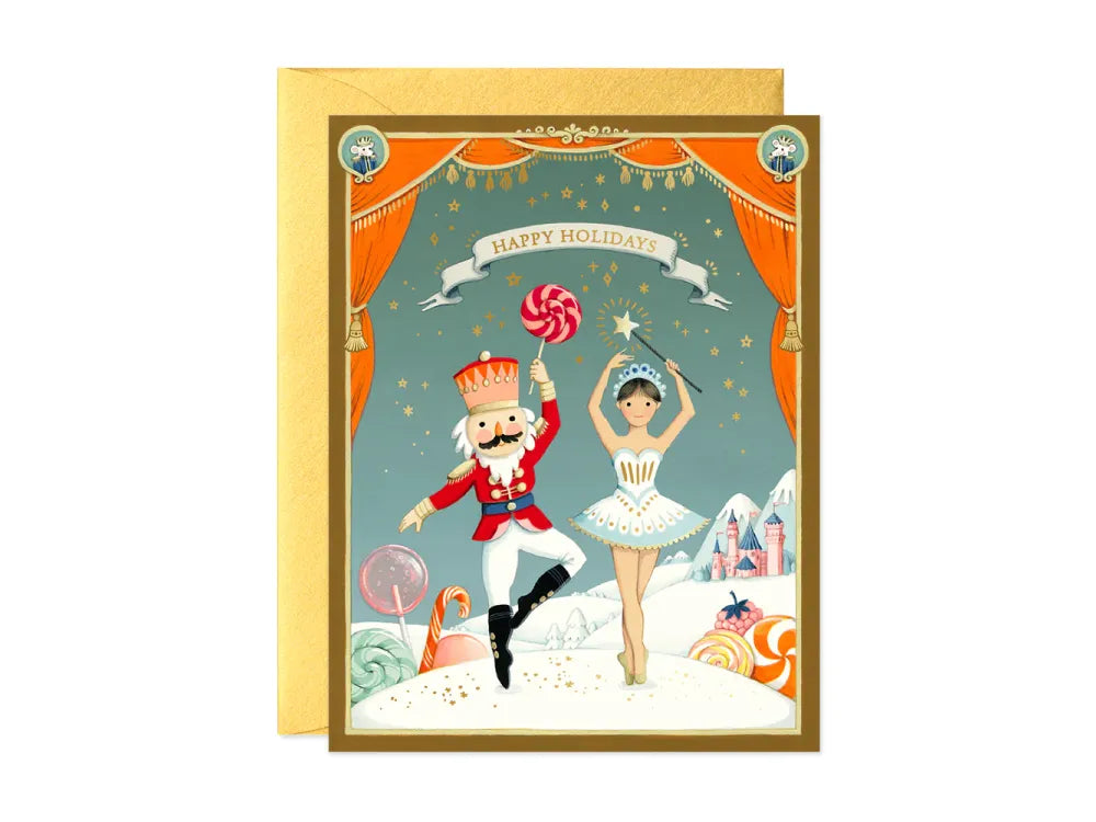 JooJoo Paper - Nutcracker Holiday Greeting Card