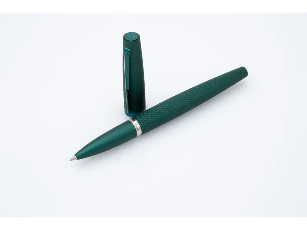 Diplomat Rollerball - Viper - Guilloche Green