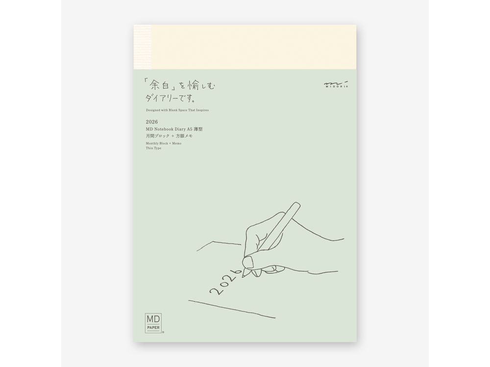 Midori - 2026 Diary - A5 Thin