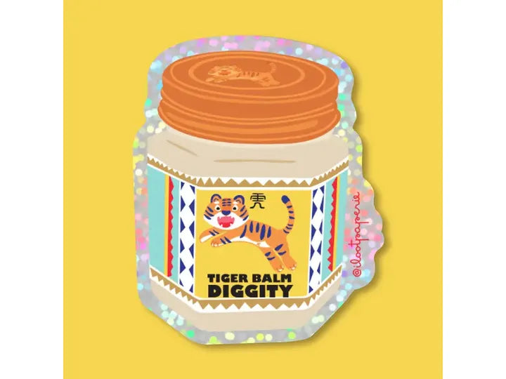 ILOOTPAPERIE - Tiger Balm Diggity Single Sticker