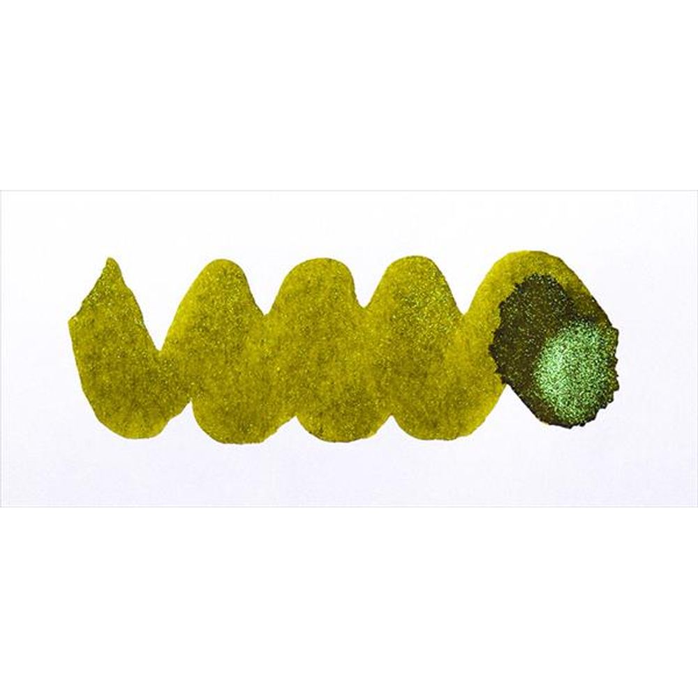 Diamine Green Inkvent Fountain Pen Ink (50mL) - Olive Swirl