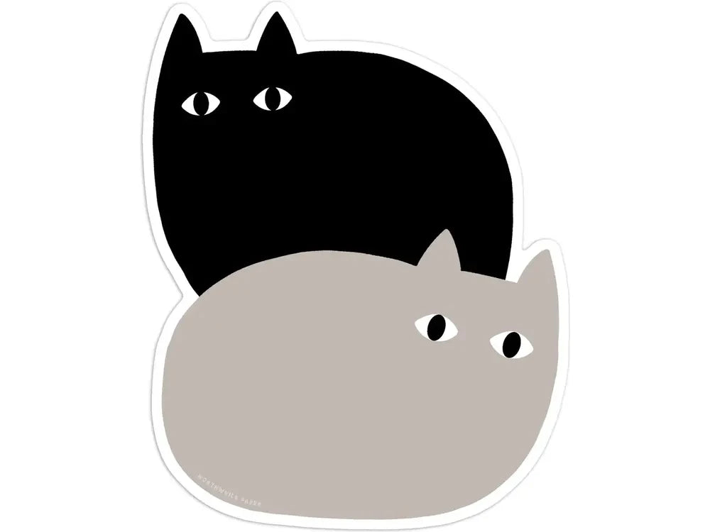 Worthwhile Paper - Loaf Cats Sticker