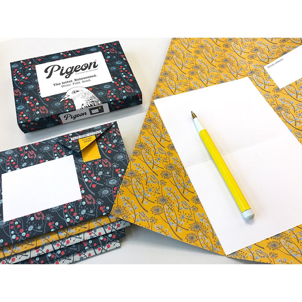 Pigeon - Correspondence Paper - 6 Sheets - Hedgerow Pigeons Pack