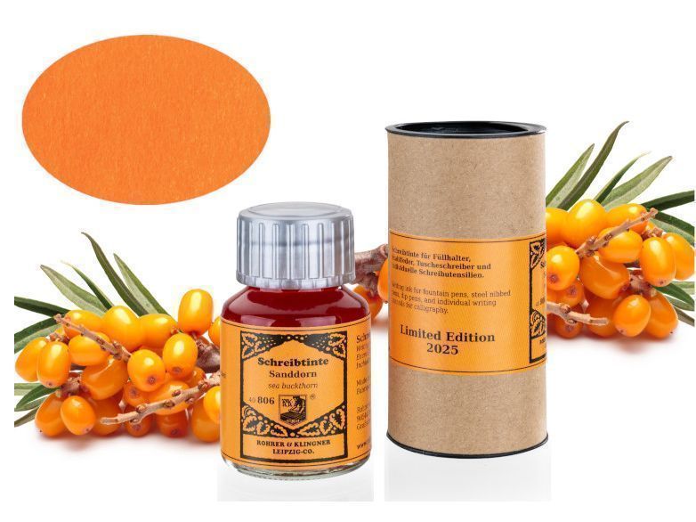Rohrer & Klingner Fountain Pen Ink (50mL) - 2025 Special Edition - Sanddorn