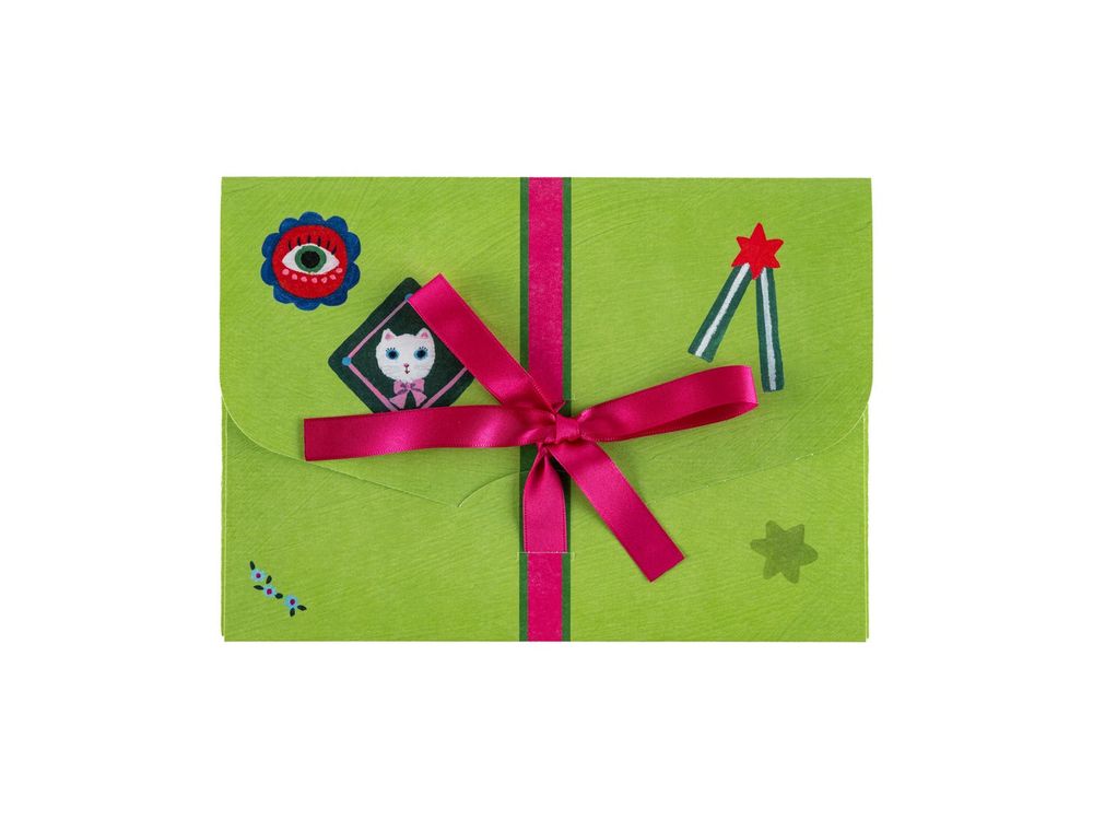 Hobonichi 2026 - Accessories - Yumi Kitagishi: White Cat’s Mini Folder