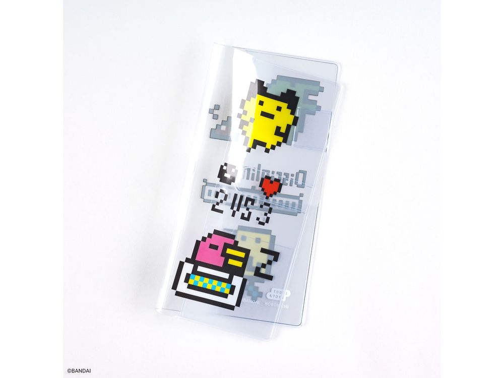 Hobonichi 2026 - Accessories - Tamagotchi: Clear Cover for Weeks (Carefree Tamagotchi)