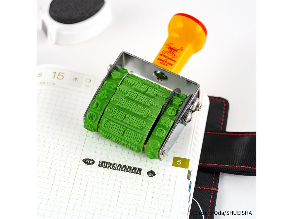 Hobonichi 2026 - Accessories - Sanby x Hobonichi: Rotating Stamp for the Techo - One Piece