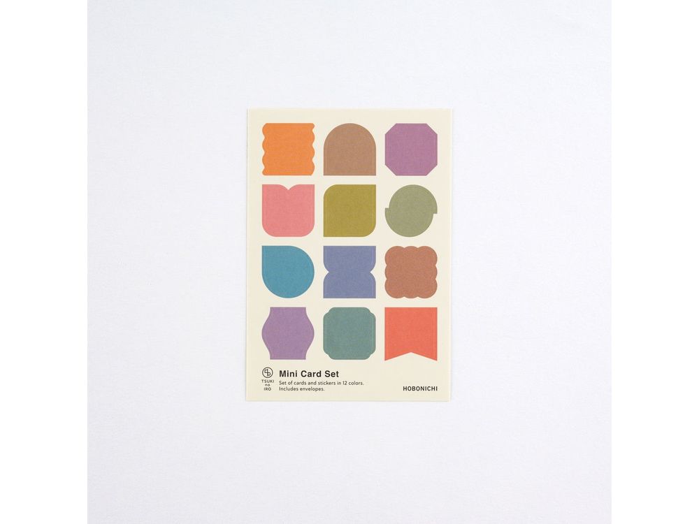 Hobonichi 2026 - Accessories - TSUKI no IRO: Mini Card Set