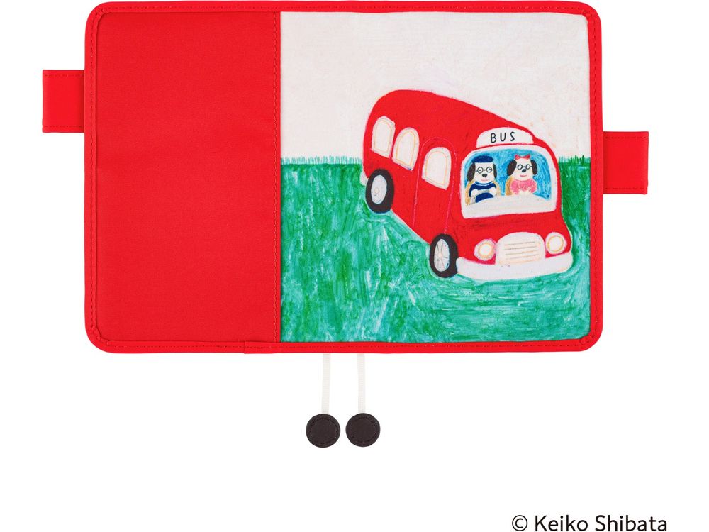 Hobonichi 2025 - A6 Cover - Keiko Shibata: Bus management by Mr. and Mrs. Inoue