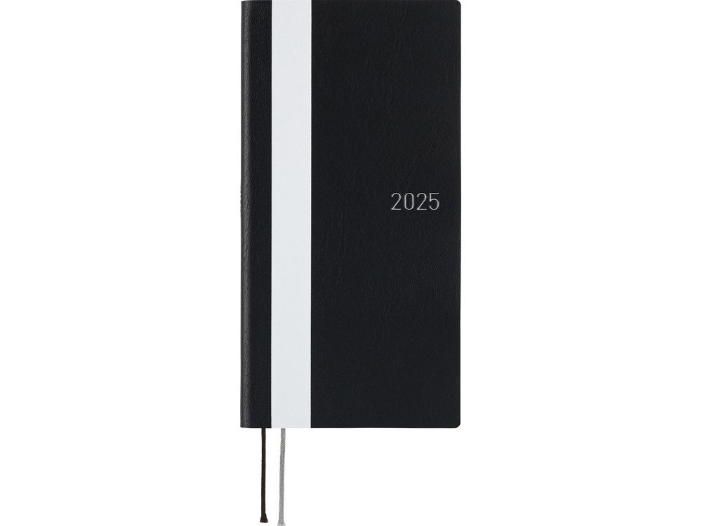 Hobonichi 2025 - Weeks English - White Line: Black