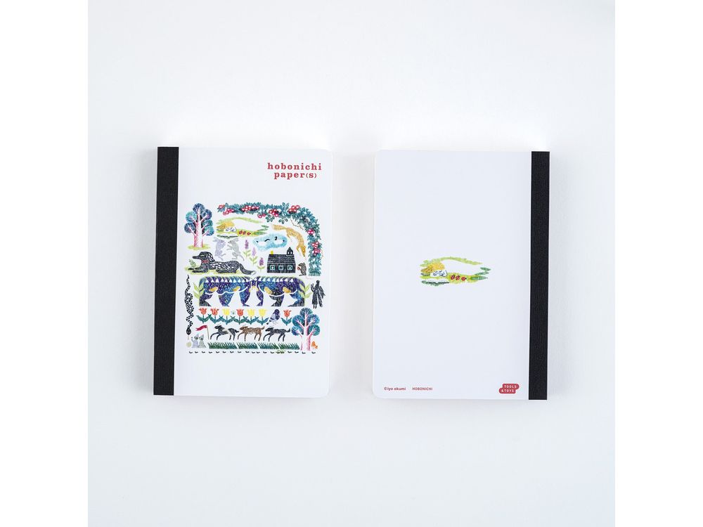 Hobonichi 2025 - Hobonichi Paper(s) - iyo okumi: My Tiny Garden (A6)