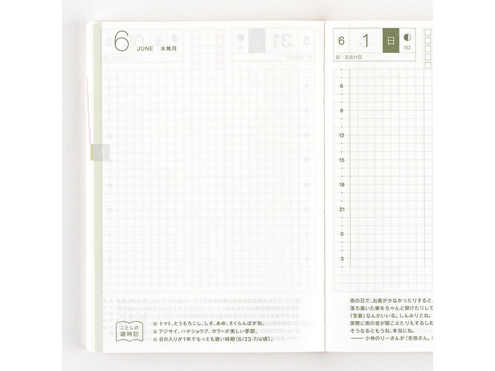 Hobonichi 2025 - Japanese Planner Book - A6 Original