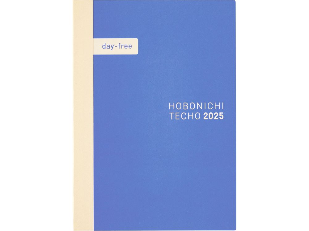 Hobonichi 2025 - Japanese Day-Free Book - A5