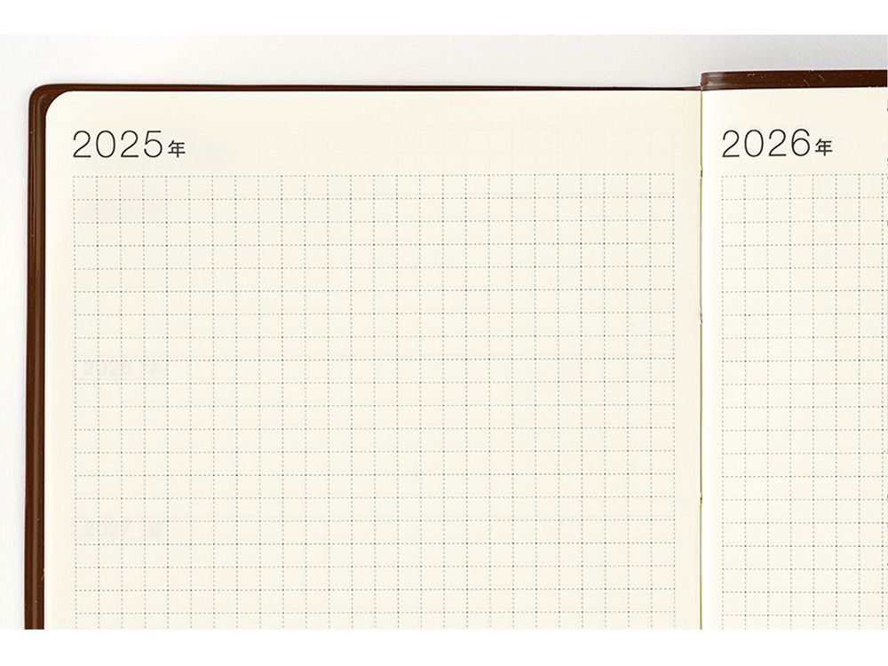 Hobonichi 2025 - 5-Year Japanese Book (2025-2029) - A6 Techo