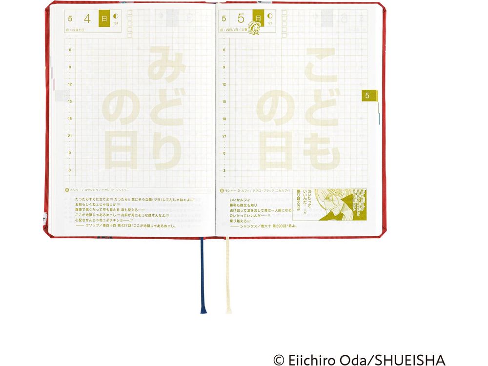 Hobonichi 2025 - One Piece Magazine A6 Hon - DON!