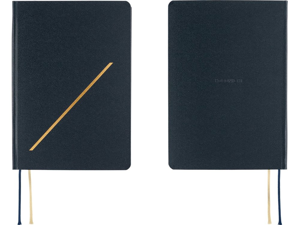 Hobonichi 2025 - A6 HON English Planner  - Slash (Navy)