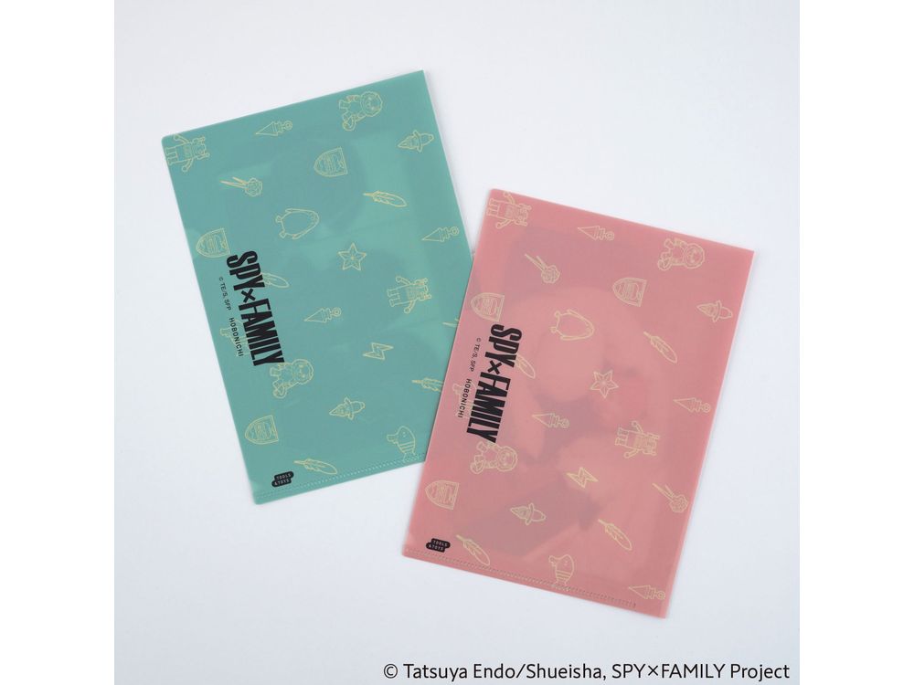 Hobonichi 2025 - Clear Folder Set of 2 - SPY x FAMILY (A5)