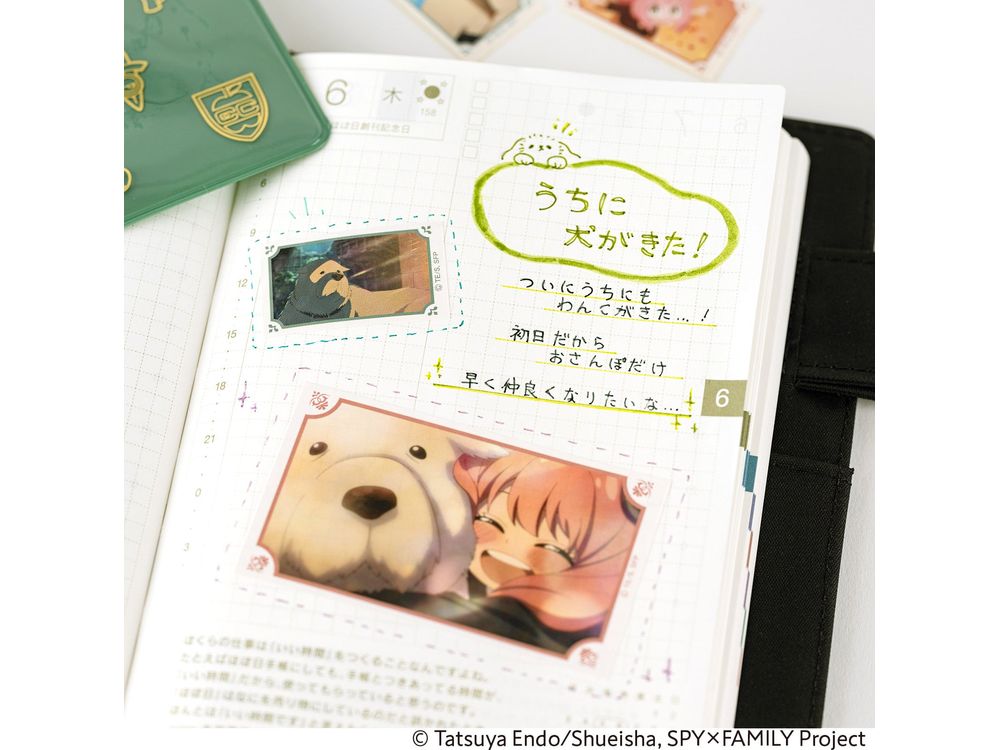 Hobonichi 2025 - Sparkling Sticker Set - SPY x FAMILY