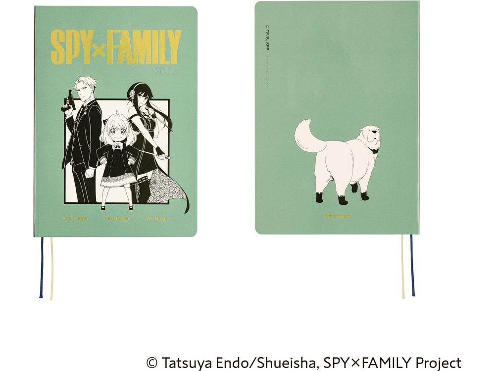 Hobonichi 2025 - A5 HON English Planner  - SPY x FAMILY: Forger Family