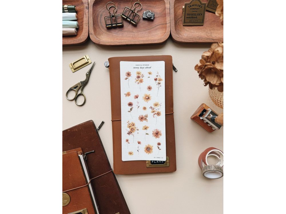 Sarica Studio - Sticker Sheet - Sunny Days Ahead