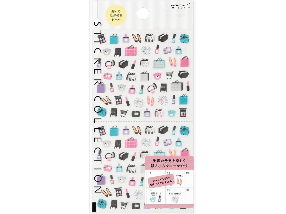 Midori Stickers -  Shopping (2684)