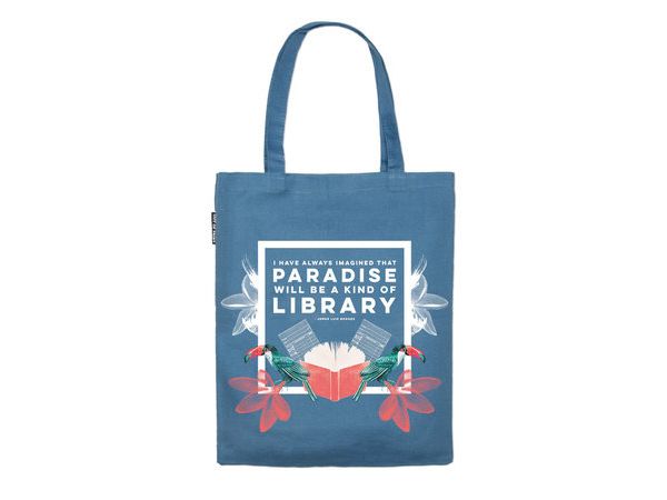 Tote Bag - Jorge Luis Borges: Paradise