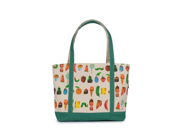 Large Zippered Tote - The Very Hungry Caterpillar