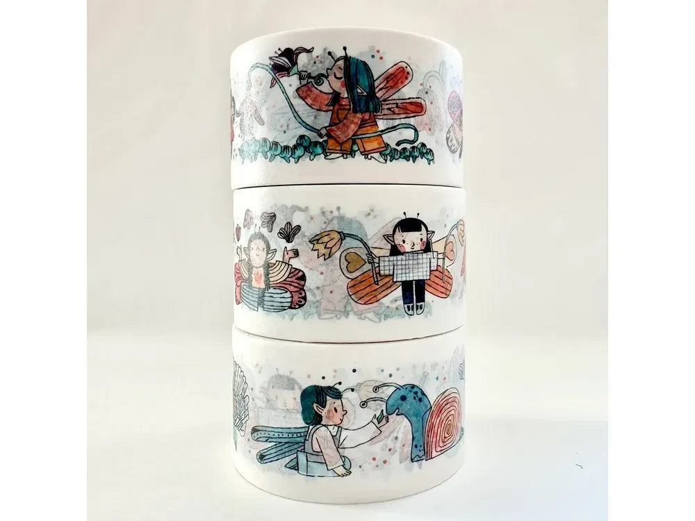 Shelley Couvillion Washi Tape - Spring Fairies