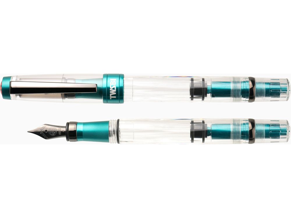 TWSBI Diamond 580ALR Fountain Pen Caribbean with Onyx – Wonder Pens