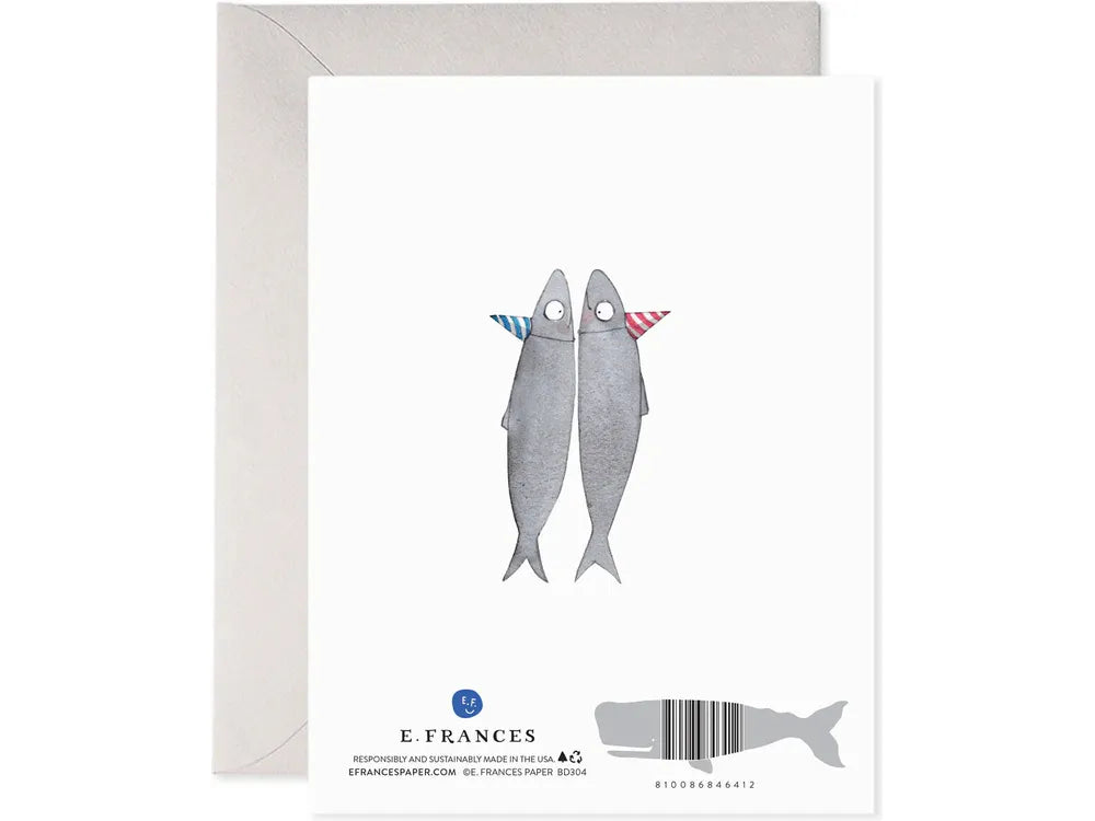 E. Frances Paper - Card - Sardines Birthday