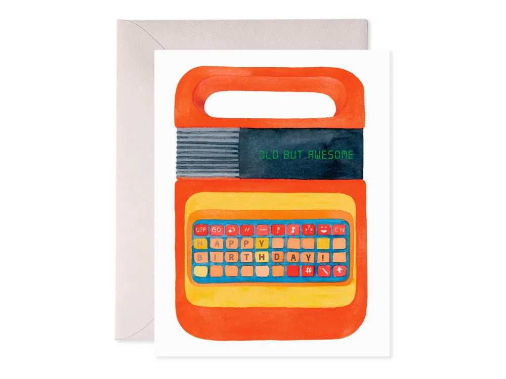 E. Frances Paper - Birthday Card - Old But Awesome