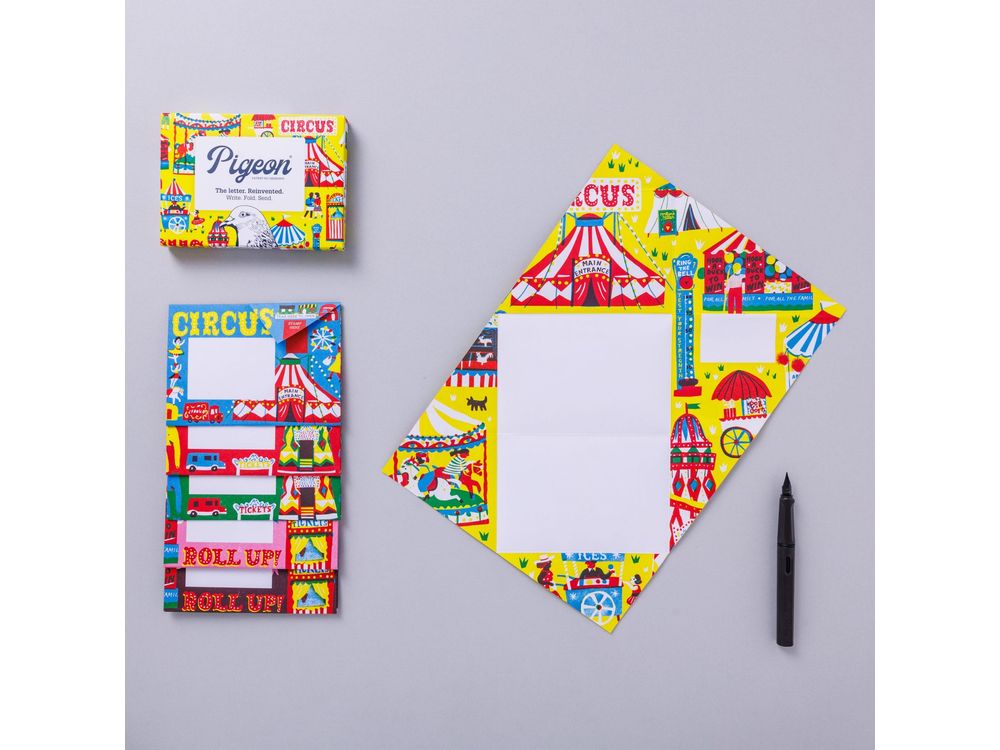 Pigeon - Correspondence Paper - 6 Sheets - Circus