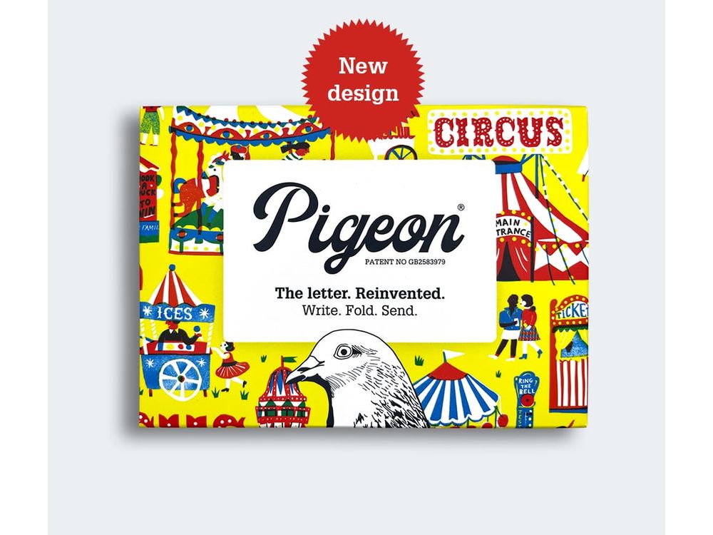 Pigeon - Correspondence Paper - 6 Sheets - Circus