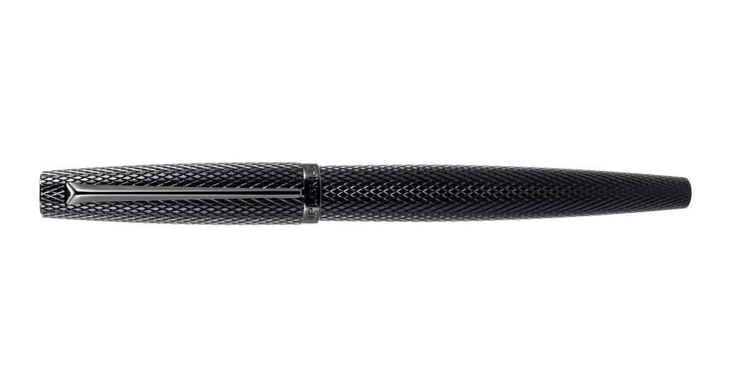 Diplomat Fountain Pen - Viper - Guilloche Black