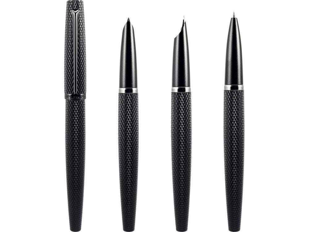 Diplomat Fountain Pen Viper Guilloche Black – Wonder Pens