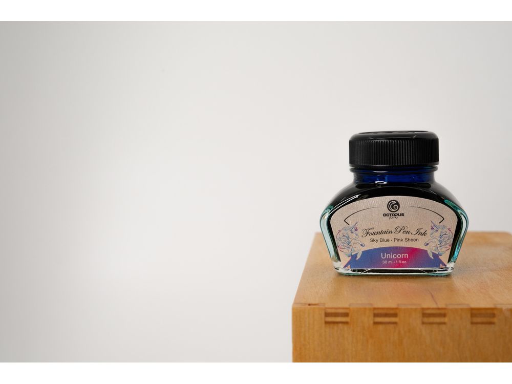 Octopus Sheen Ink (30mL) - Unicorn (Sky Blue/Pink)