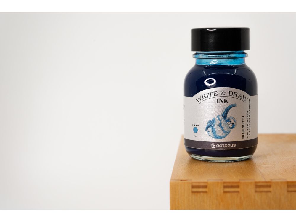 Octopus Write & Draw Ink (50mL) - Blue Sloth